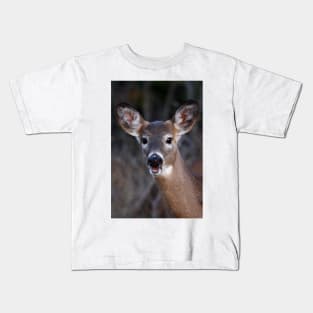 Well hello there! - White-tailed Deer Kids T-Shirt